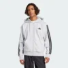 Sudadera con capucha polar  Essentials 3 bandas para hombre-