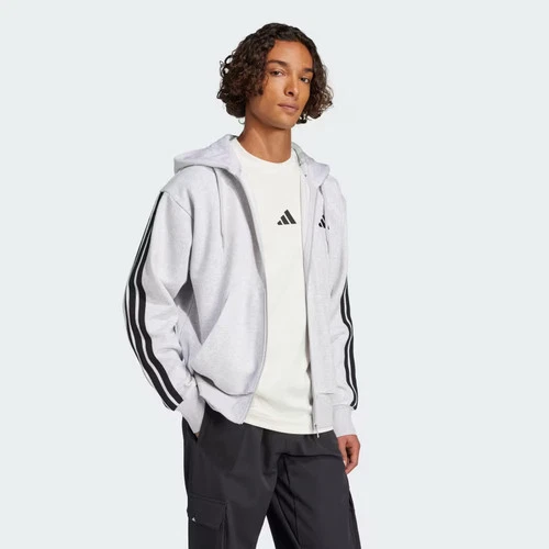 Sudadera con capucha polar  Essentials 3 bandas para hombre-