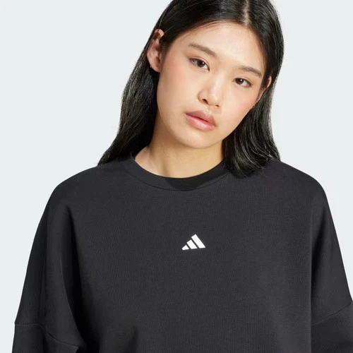 Sudadera Adidas Essentials para mujer con logotipo pequeño Feelcozy-