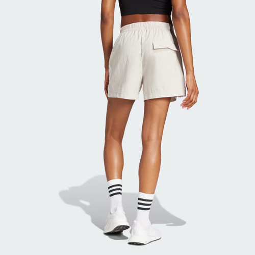 Pantalones cortos tejidos Adidas Essentials 3 bandas estilo de vida para mujer-