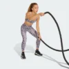 Leggings Adidas  Optimé Leopardo 7/8-
