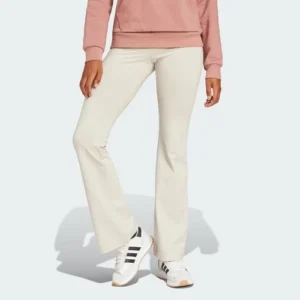 adidas women Essentials Small Logo Flared Leggings