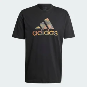 adidas men Camo Badge of Sport Graphic Tee