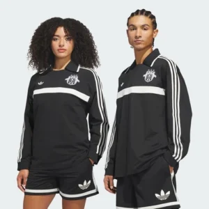 adidas men Originals Basketball Courtside Polo Shirt