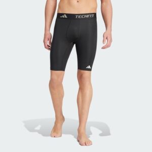 adidas men TECHFIT Compression Training Short Tights