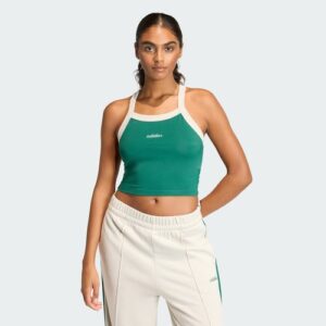 adidas women Seasonal Essentials Colorpop Tank with Embroidered Graphic