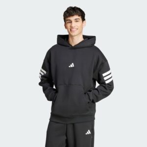 adidas men Future Icons 3-Stripes Hoodie